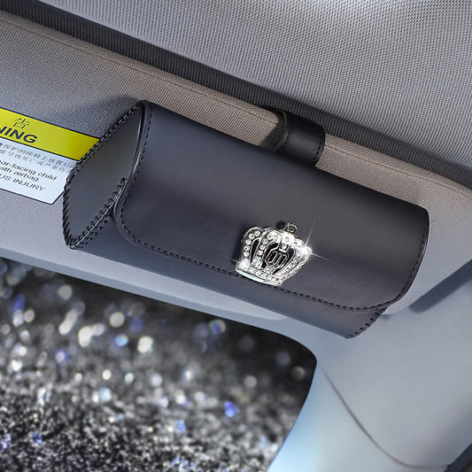 Car Glasses Case Multifunctional Sun Visor Storage Box Of Cars Car Accessories