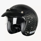 Carbon Fiber Electric Motorcycle Helmet Motorcycle Helmet