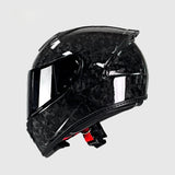 Carbon Fiber Motorcycle Helmet Motorcycle Personality Lightweight Full Cover Type