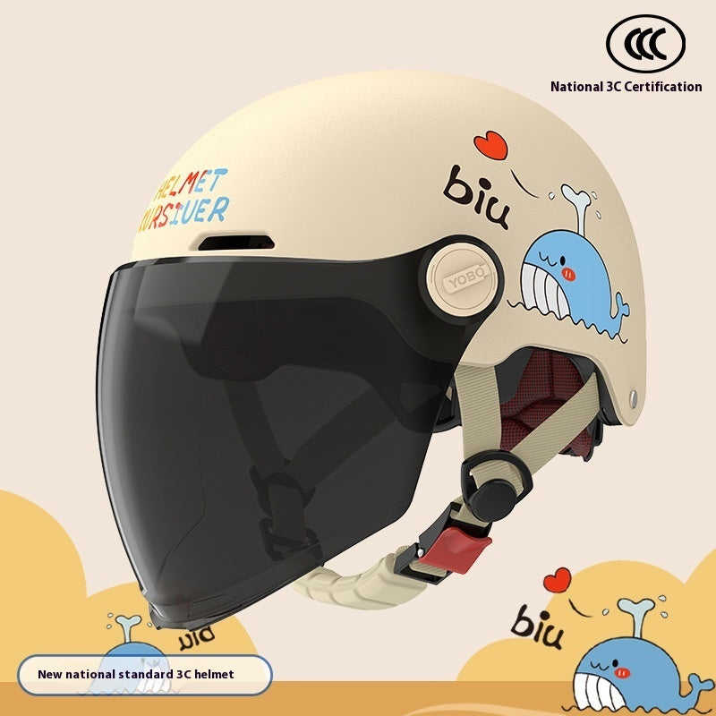 Children's Breathable Skateboard Electric Bike Helmet