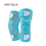 Compression Knee Pad Knitted Silicone Strap Knee Pad