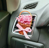 Flower Basket Car Air Vent Clip Accessories