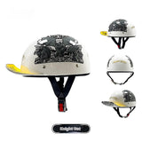 Retro Helmet Electric Car Female Large Hat Battery Car Riding Helmet Universal