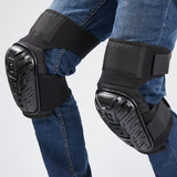 Work Knee Pad Mason Construction Tiling The Floor, kneeling And Repairing The Car