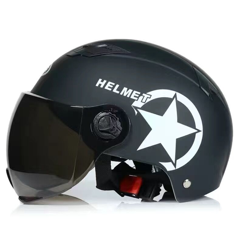 Breathable Safety Anti-collision Windshield Electric Car Helmet