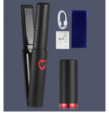 Wireless charging curling iron