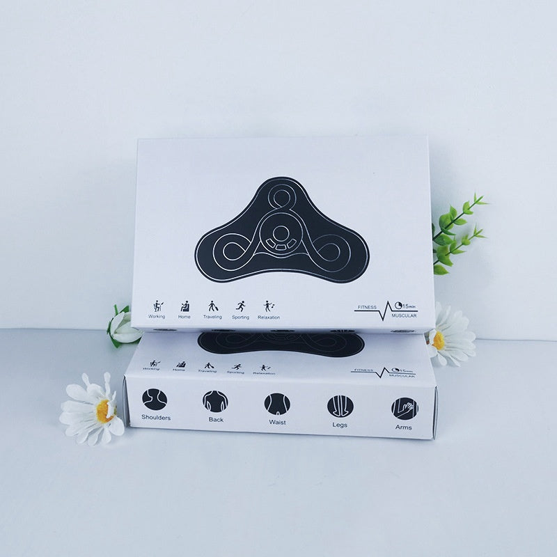 Pad Abdominal Patch Pulse Massage Instrument Intelligent Electric Whole Body Massager Chargeable With Remote Control