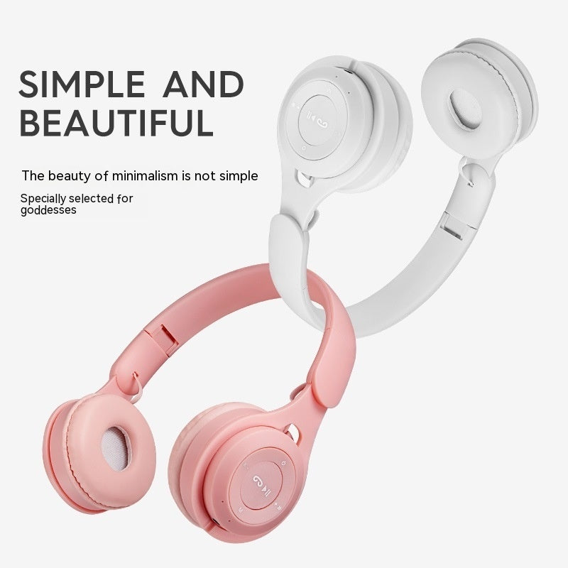 Wireless Headset Bluetooth Folding Headset