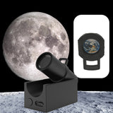 Star Projector 2 In 1 Earth Moon Projection Lamp Galaxy Ligh