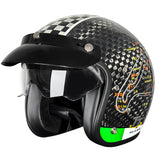 Carbon Fiber Electric Motorcycle Helmet Motorcycle Helmet