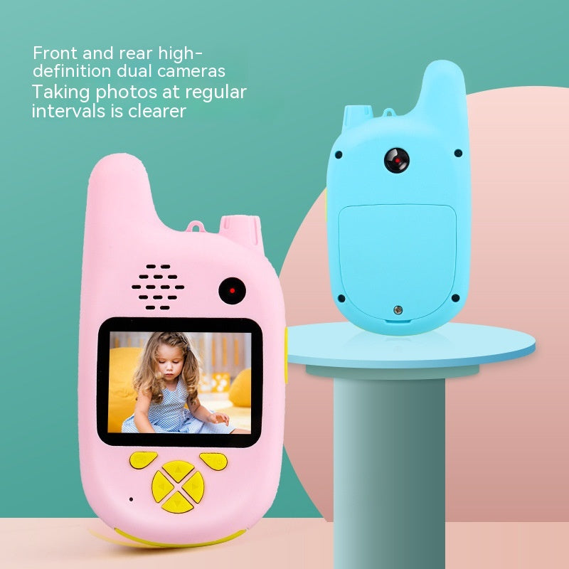 Children's  HD Dual Camera Mini Children Intercom Camera 100 M Intercom