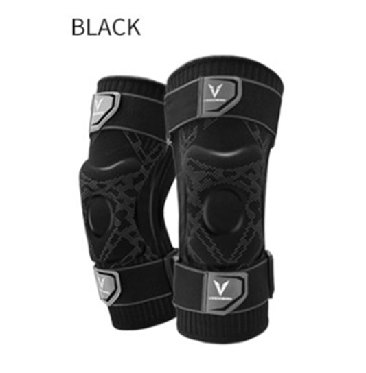 Compression Knee Pad Knitted Silicone Strap Knee Pad