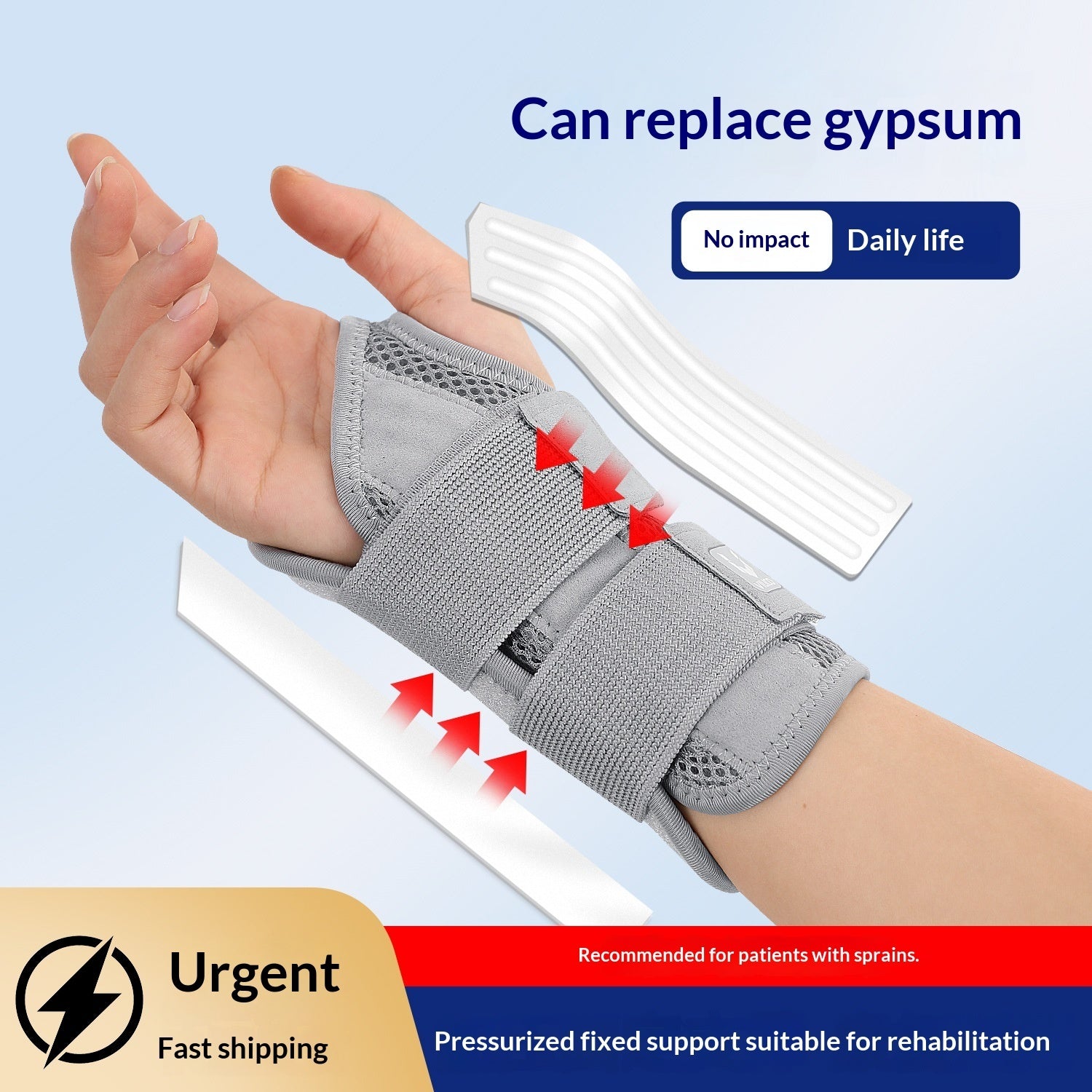 Knuckle Pain Double Strap Wrist Brace