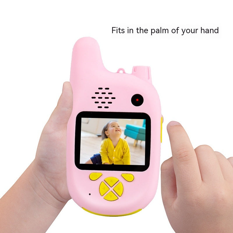 Children's  HD Dual Camera Mini Children Intercom Camera 100 M Intercom