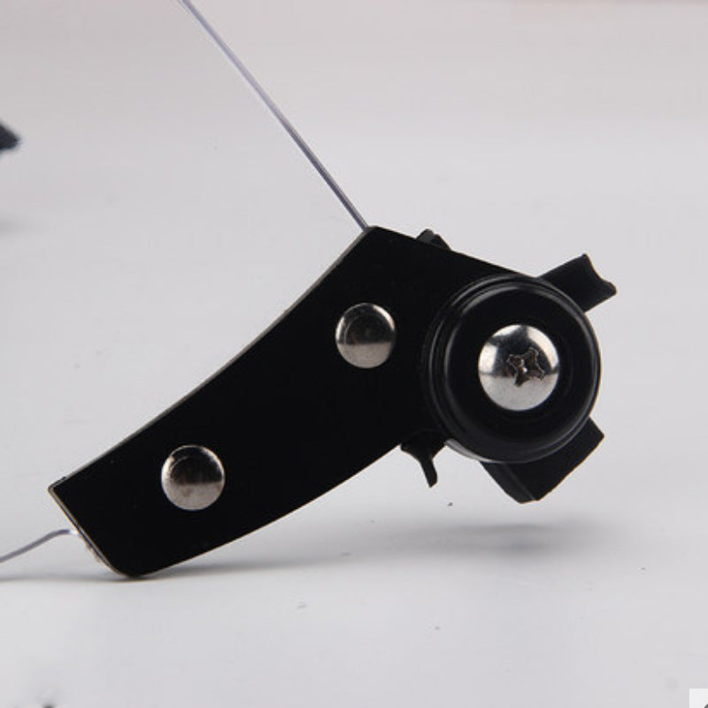 Transparent Windproof Lens Explosion-proof Guide Rail Mask Helmet Face Protection