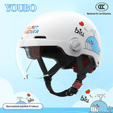 Children's Breathable Skateboard Electric Bike Helmet