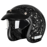 Carbon Fiber Electric Motorcycle Helmet Motorcycle Helmet