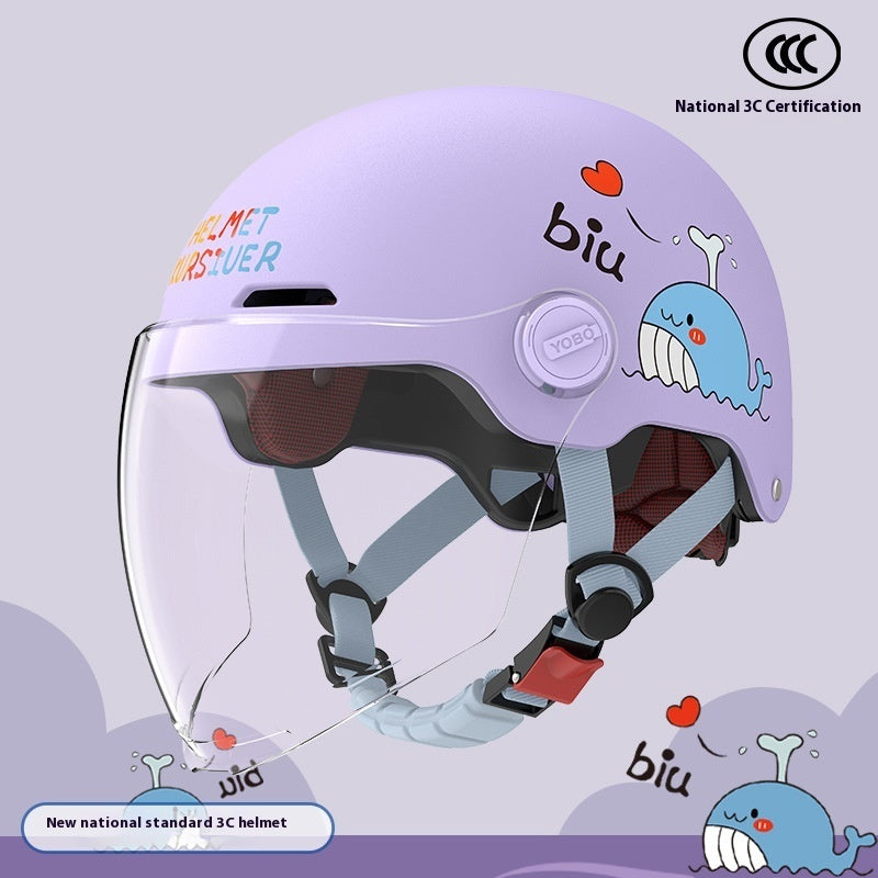 Children's Breathable Skateboard Electric Bike Helmet