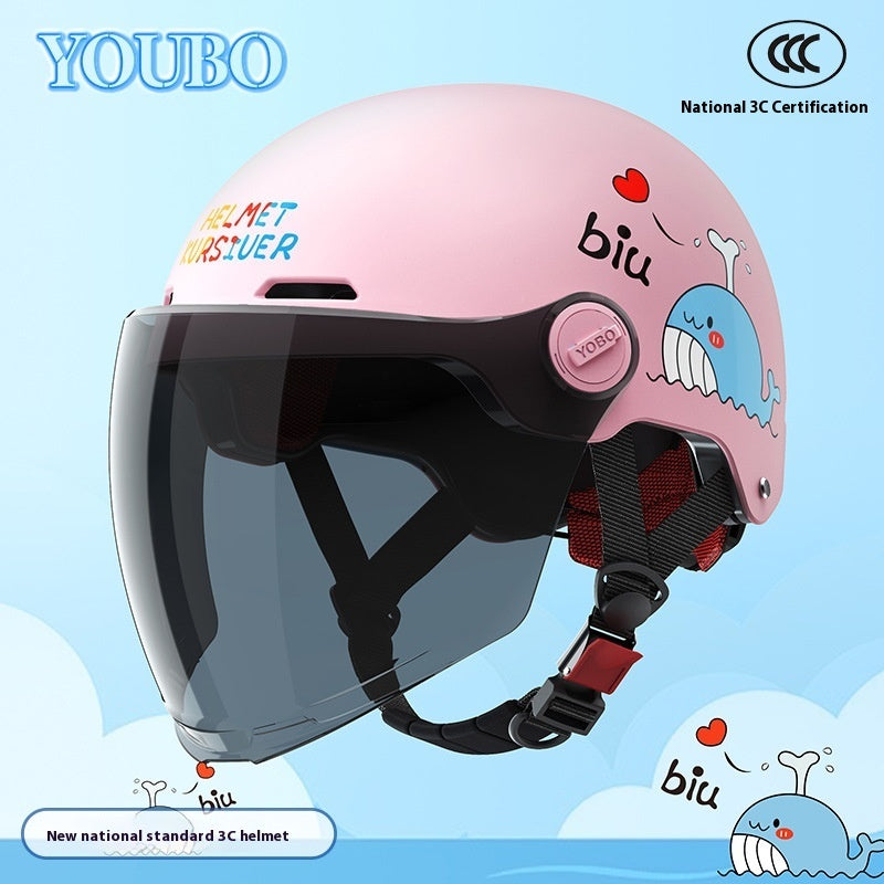 Children's Breathable Skateboard Electric Bike Helmet