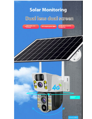 Outdoor Solar 4G Camera WIFI Waterproof