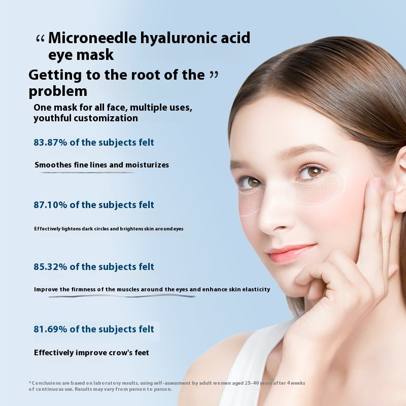 Soluble Microneedle Eye Mask Hyaluronic Acid Patch