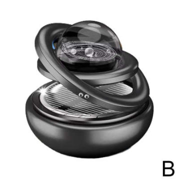 Aluminum Alloy Interstellar Solar Rotating Car Perfume Accessories