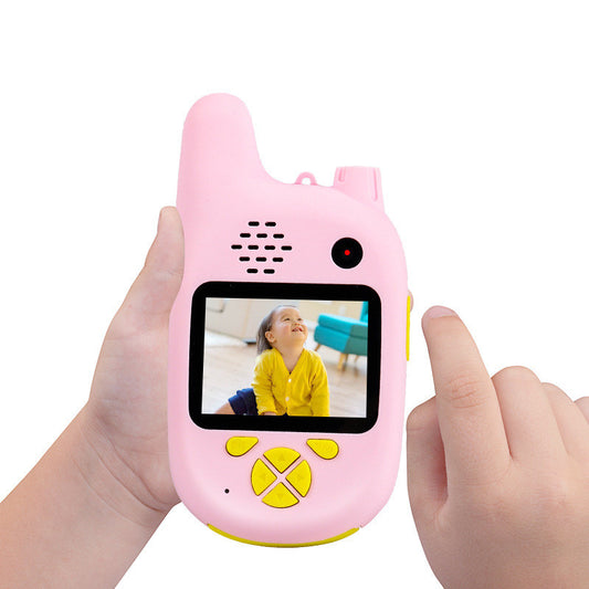 Children's  HD Dual Camera Mini Children Intercom Camera 100 M Intercom