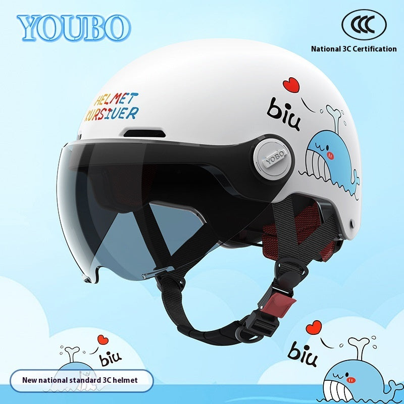 Children's Breathable Skateboard Electric Bike Helmet