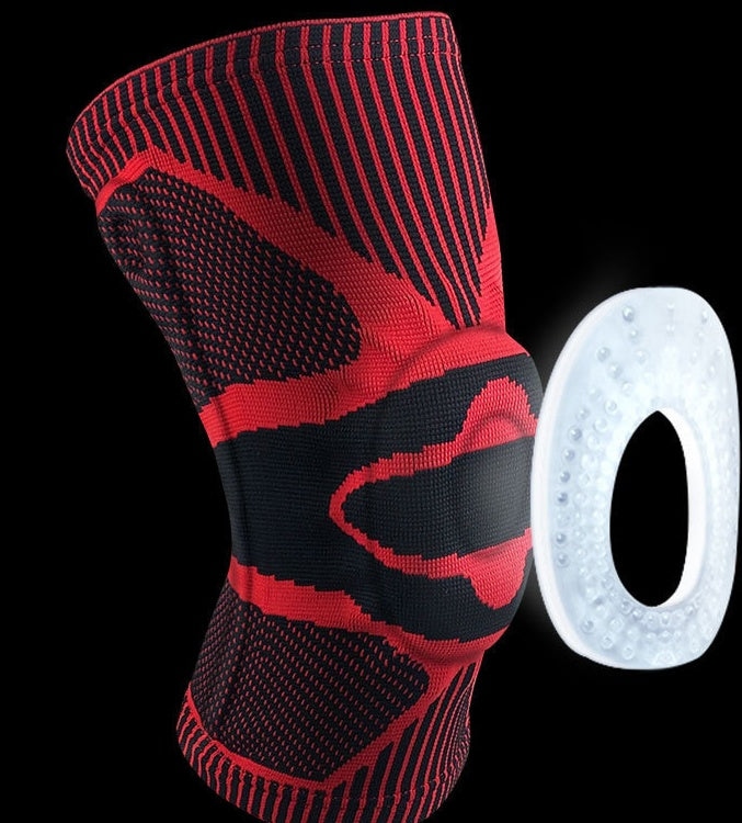 MasterShield Double Spring  Silicone Pad Protector Knee Sleeve