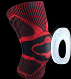 MasterShield Double Spring  Silicone Pad Protector Knee Sleeve