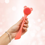 Silicone nasal wash with double-sided nose brush