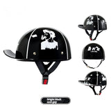 Retro Helmet Electric Car Female Large Hat Battery Car Riding Helmet Universal