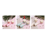 Silicone Manual Golden Circle Small Bowling Double Head Facial Brush