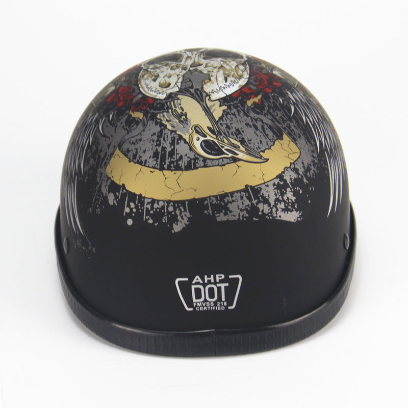 Personalized American Japanese Retro Half Helmet