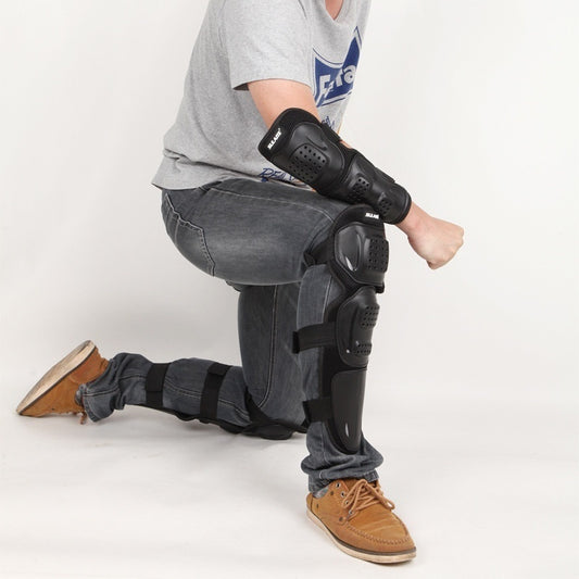 Pulley Anti-fall Anti-seismic Adult Knee And Elbow Pad Motorcycle Riding Protective Gear