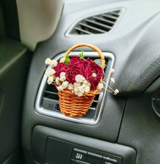 Flower Basket Car Air Vent Clip Accessories
