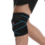 Five-Color Lace-up Silicone Cold Knee Pad Running Basketball Mountaineering Spring Support Breathable Pressure Sports Kneecaps