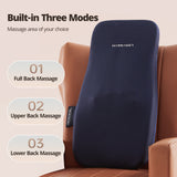 Walking Massage Lumbar Support Pillow Heat Therapy, Shiatsu Back Massager For Pain Relief, Portable Office Chair Cushion With Auto Timer, Ideal Gift For Home Car Use
