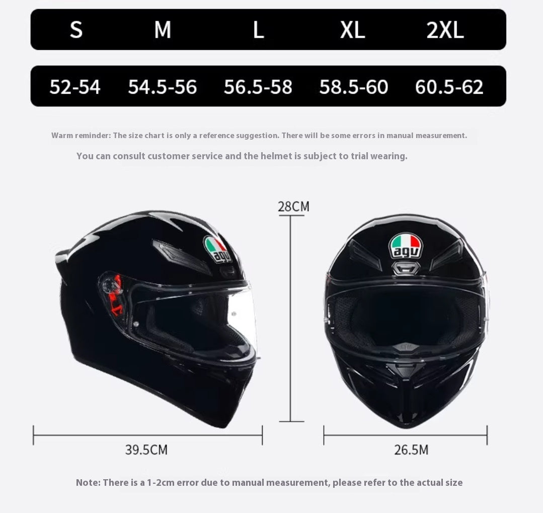 Light Summer Ventilation Anti-fog Motorcycle Helmet