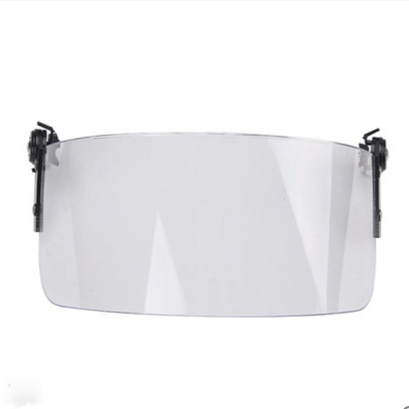 Transparent Windproof Lens Explosion-proof Guide Rail Mask Helmet Face Protection