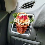 Flower Basket Car Air Vent Clip Accessories