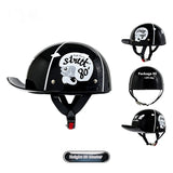 Retro Helmet Electric Car Female Large Hat Battery Car Riding Helmet Universal