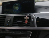 Steampunk Wooden Robot Car Air Conditioning Accessories