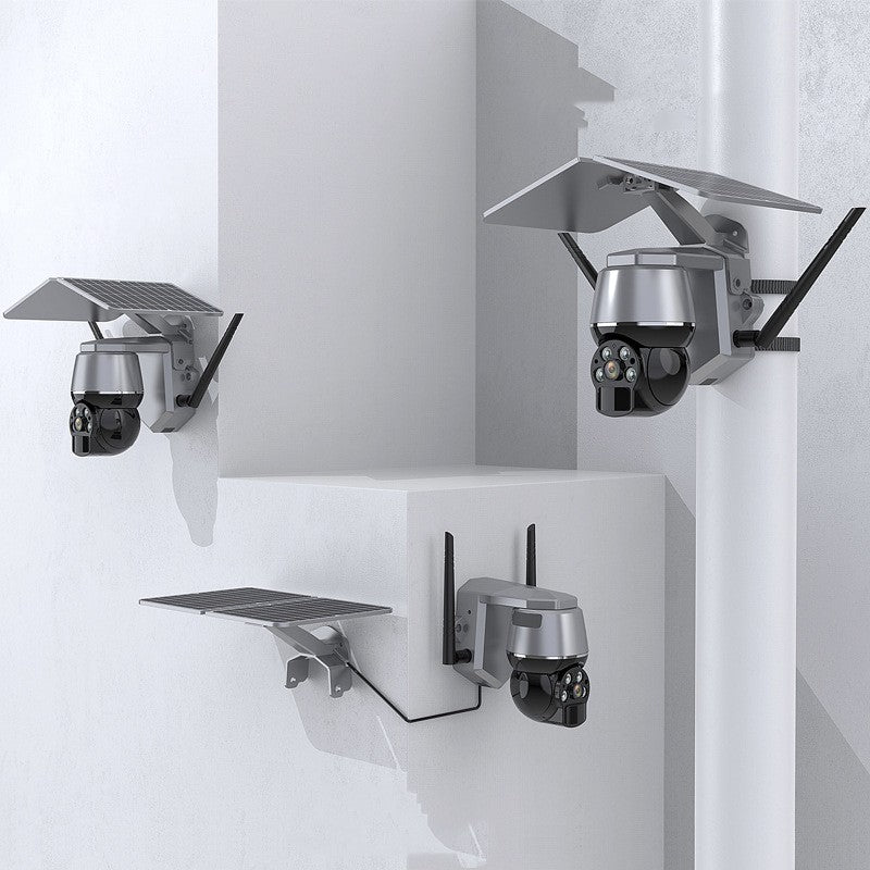 Solar PT Ball Machine Wireless WIFI Surveillance Camera