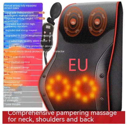 Waist Massager Cervical Back Leg Kneading Pillow Whole Body Electric Massage Mat