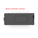 Black remote control