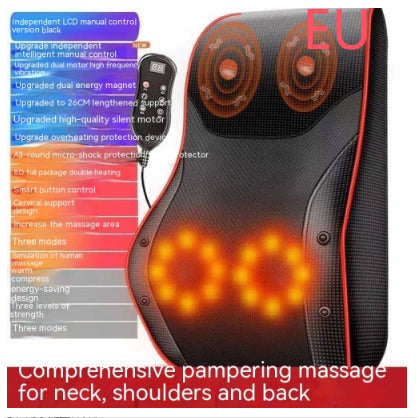 Waist Massager Cervical Back Leg Kneading Pillow Whole Body Electric Massage Mat