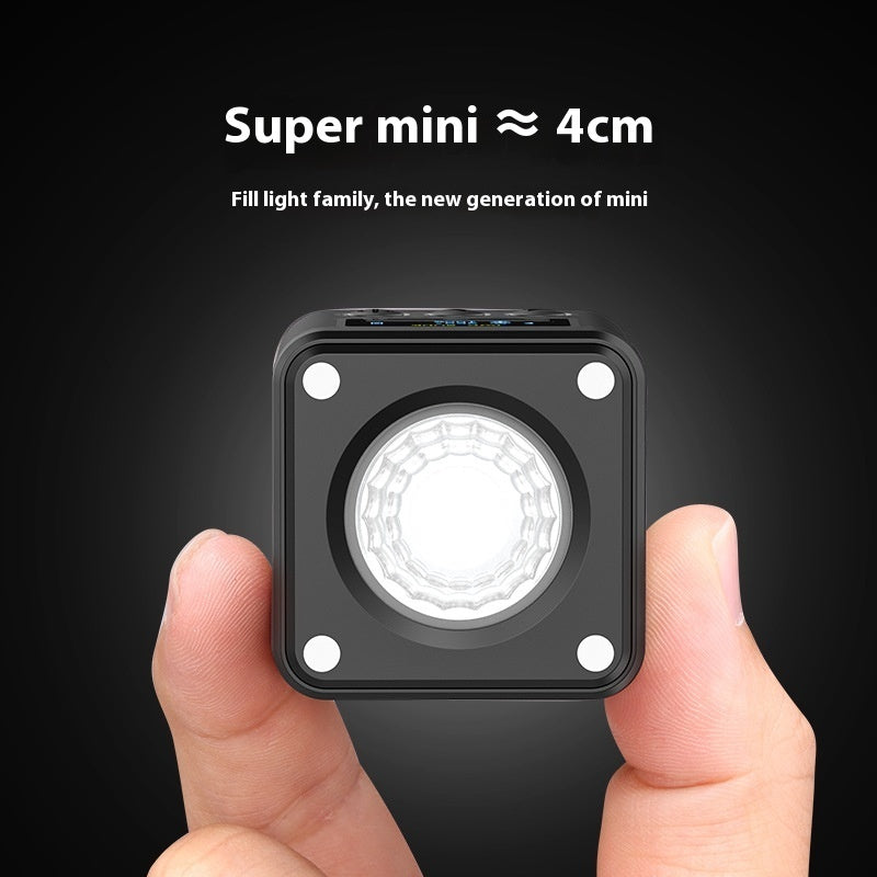 Full Color Mini Lithium Magnetic Camera Fill Light
