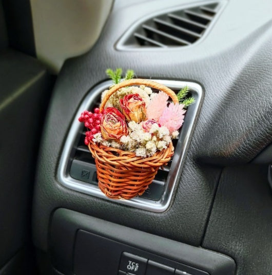Flower Basket Car Air Vent Clip Accessories
