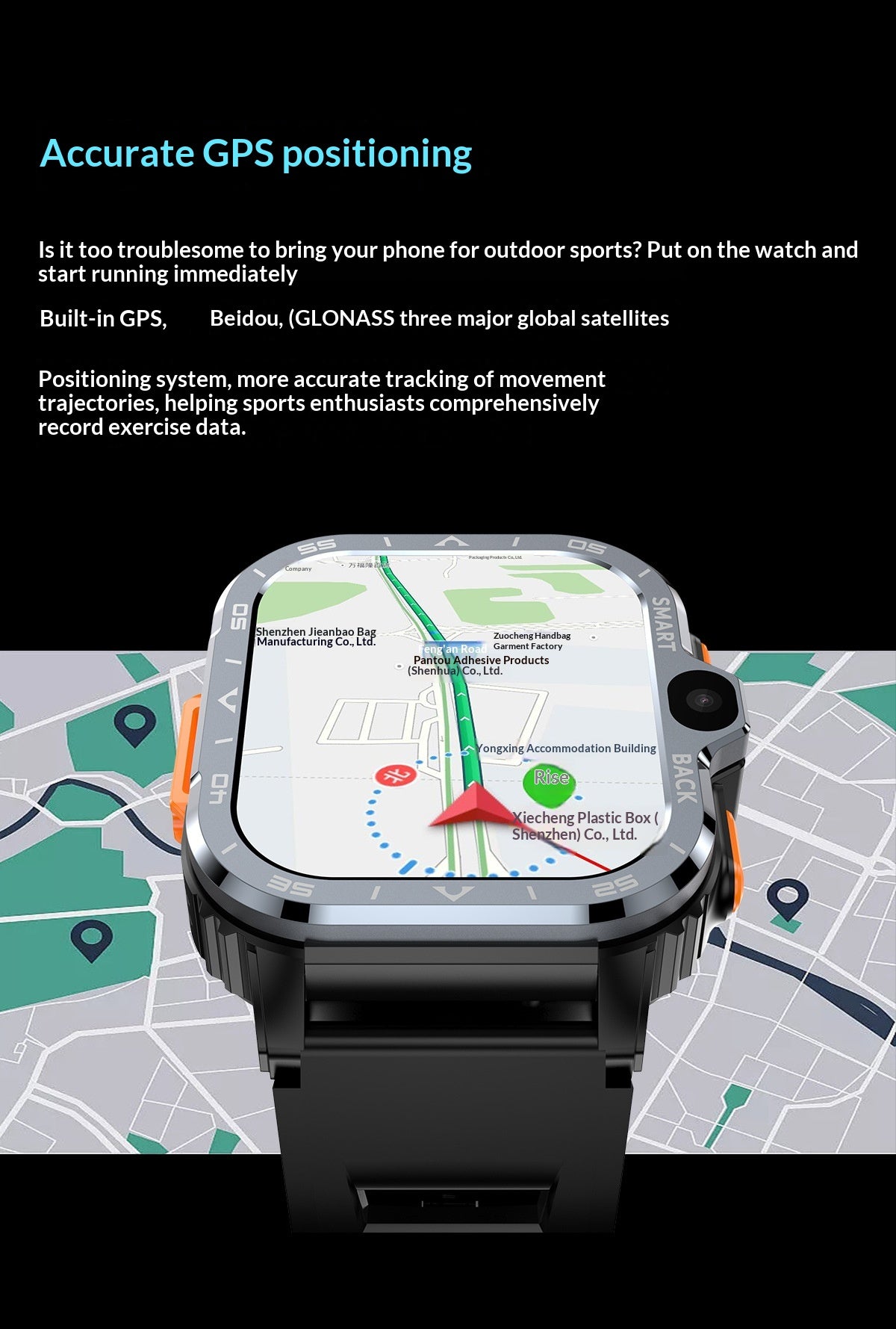 Smart Watch WIFI Phone With Camera